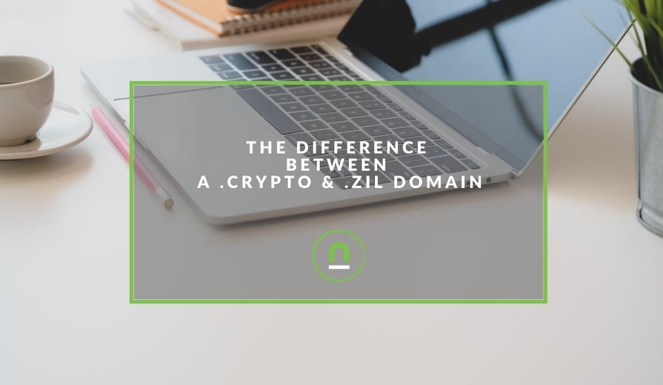 difference crypto and zil domain